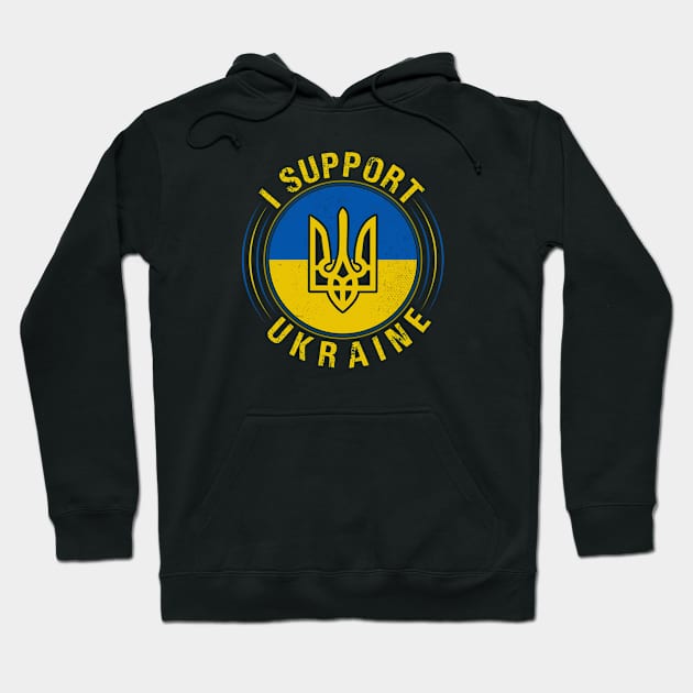 Support Ukraine - Trident Hoodie by Obey Yourself Now